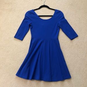 Express Royal Blue dress